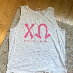 Chi Omega Greek Tank Top